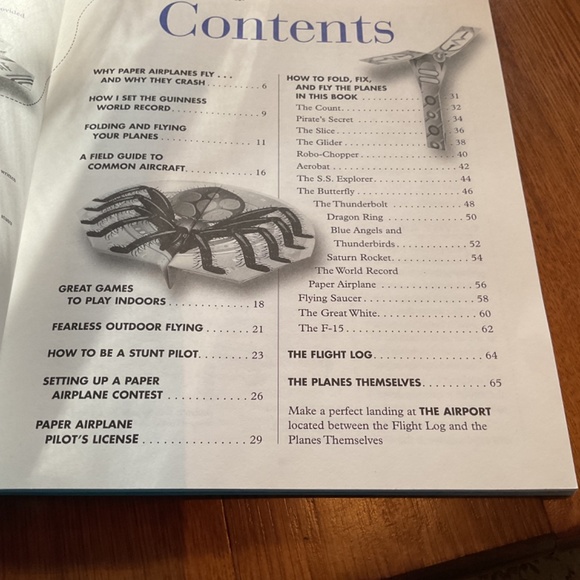 Paper Airplane Book. - Picture 4 of 8